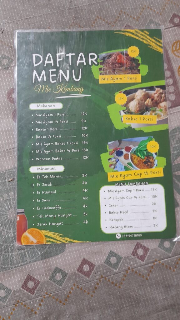 mie-ayam-bakso-woton-6-576x1024 Warung Mie Kembang: Rasa Mantap di Pinggir Jalan Daendels, Desa Jogosimo Klirong